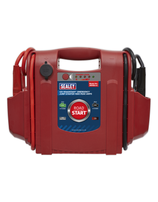 RoadStart® 12V Emergency Jump Starter 1600 Peak Amps