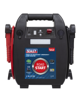 RoadStart® 12V Emergency 6-Cylinder Jump Starter 3.5L