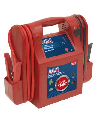 RoadStart® 12V Emergency Jump Starter 3200 Peak Amps