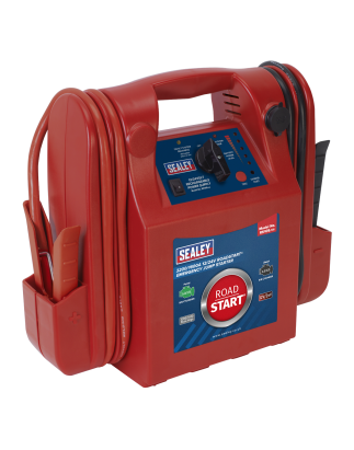 RoadStart® 12/24V Emergency Jump Starter 3200/1600 Peak Amps