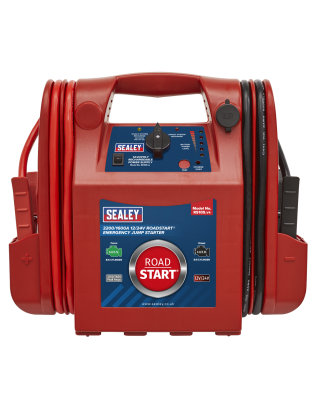 RoadStart® 12/24V Emergency Jump Starter 3200/1600 Peak Amps