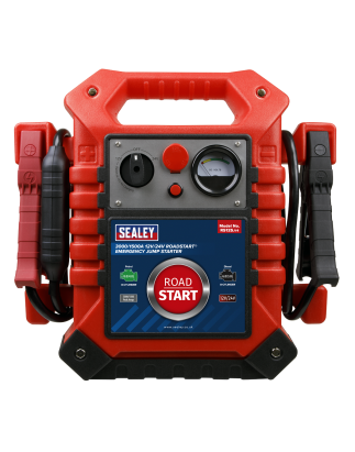 RoadStart® 12/24V Emergency Jump Starter 3000/1500 Peak Amps