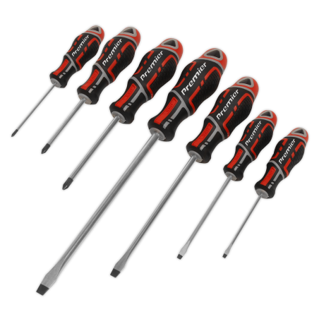 Screwdriver Set 7pc GripMAX® - Red