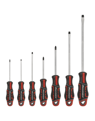 Screwdriver Set 7pc GripMAX® - Red