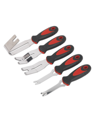 Door Panel & Trim Clip Removal Tool Set 5pc