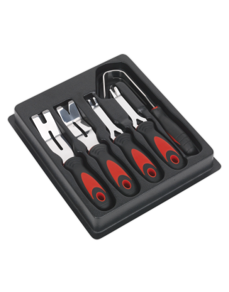 Door Panel & Trim Clip Removal Tool Set 5pc