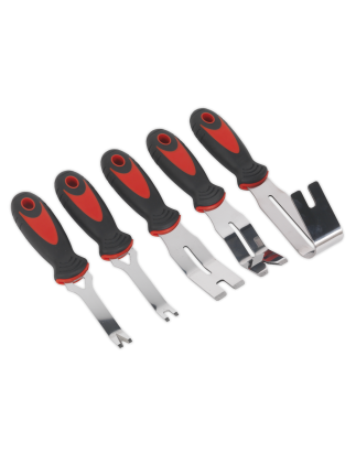 Door Panel & Trim Clip Removal Tool Set 5pc