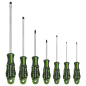 Screwdriver Set 7pc GripMAX® - Hi-Vis Green