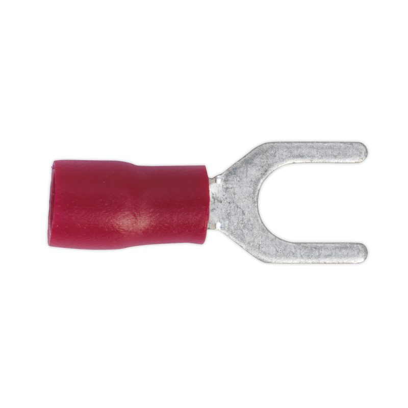 Cosse à fourche Easy-Entry Ø5,3 mm (2BA) Rouge Paquet de 100