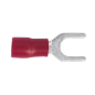 Cosse à fourche Easy-Entry Ø5,3 mm (2BA) Rouge Paquet de 100