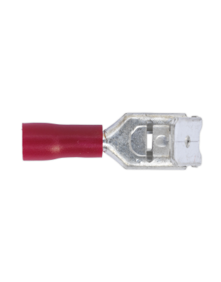 Borne Piggy-Back 6,3 mm Rouge Paquet de 100