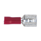 Borne Push-On 6,3 mm Femelle Rouge Paquet de 100