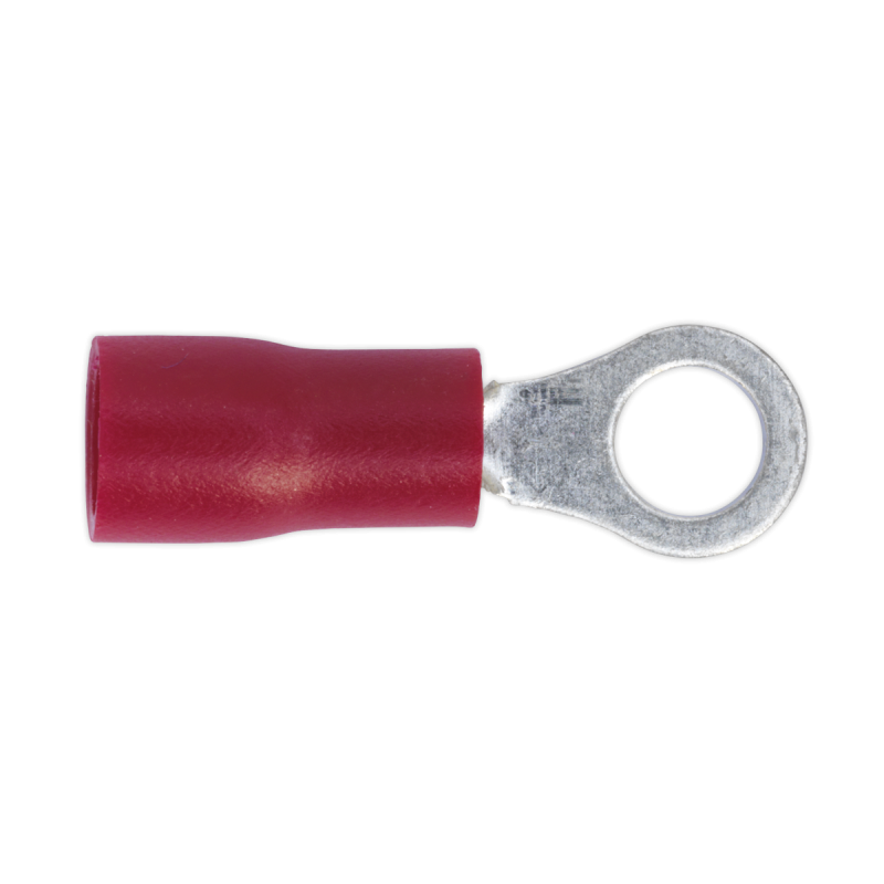 Cosse à Anneau Easy-Entry Ø4,3mm (4BA) Rouge Paquet de 100