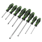 Screwdriver Set 8pc GripMAX® - Hi-Vis Green