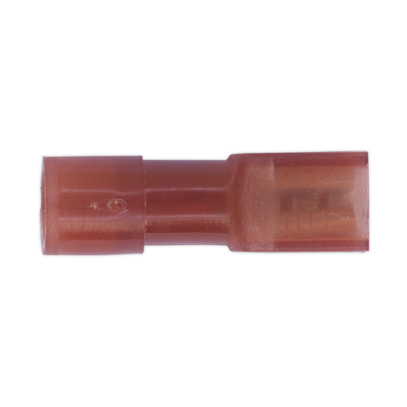 Fully Insulated Terminal 2.8mm Female Red Pack of 100