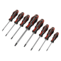 Screwdriver Set 8pc Security TRX-Star* GripMAX® - Red