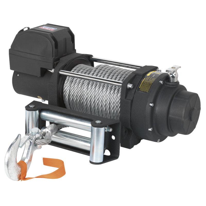 Premier Industrial Recovery Winch 8180kg (18000lb) Line Pull 12V