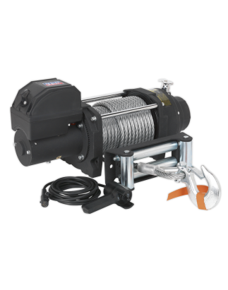 Premier Industrial Recovery Winch 8180kg (18000lb) Line Pull 12V