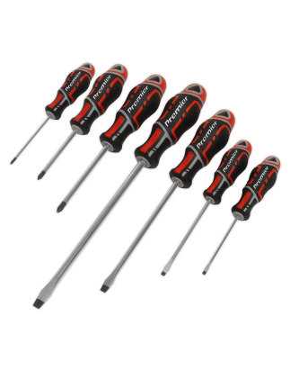 Screwdriver Set 7pc GripMAX® - Red