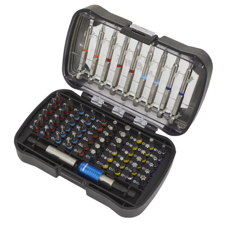 Power Tool Bit Set 71pc Colour-Coded S2