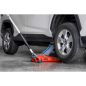 Low Profile Trolley Jack with Rocket Lift 3 Tonne - Red