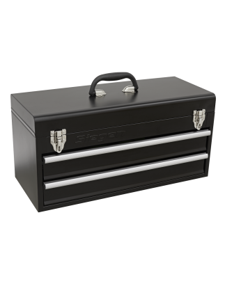 Portable Tool Chest 2 Drawer with 90pc Tool Kit