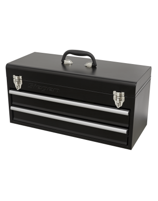 Portable Tool Chest 2 Drawer with 90pc Tool Kit