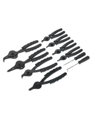 Circlip Pliers Set 10pc Internal/External