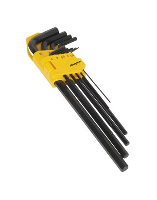 Hex Key Set 9pc Extra-Long Metric