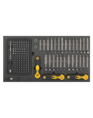 Tool Tray with Specialised Bits & Folding Hex Keys 192pc