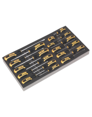 Tool Tray with Screwdriver Set 20pc