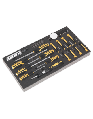 Tool Tray with Screwdriver Set 36pc