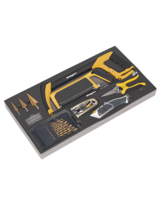 Tool Tray with Cutting & Drilling Set 28pc