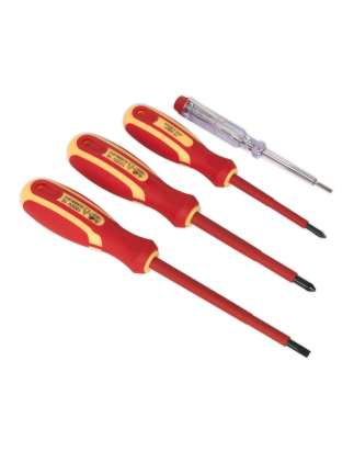 Electrician's Screwdriver Set 4pc VDE Approved