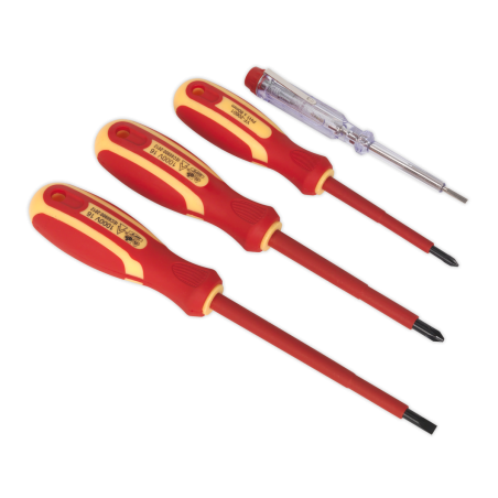 Electrician's Screwdriver Set 4pc VDE Approved