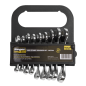 Stubby Combination Spanner Set 9pc - Metric