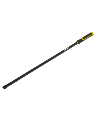 Pry Bar 900mm Straight Heavy-Duty with Hammer Cap