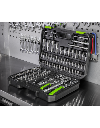 Socket Set 94pc 1/4" & 1/2"Sq Drive WallDrive® Metric