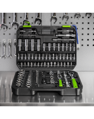 Socket Set 94pc 1/4" & 1/2"Sq Drive WallDrive® Metric