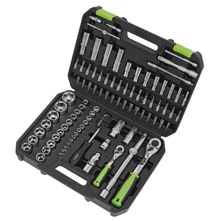 Socket Set 94pc 1/4" & 1/2"Sq Drive WallDrive® Metric