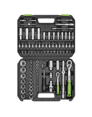 Socket Set 94pc 1/4" & 1/2"Sq Drive WallDrive® Metric