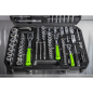 Socket Set 171pc 1/4", 3/8" & 1/2"Sq Drive WallDrive® Metric