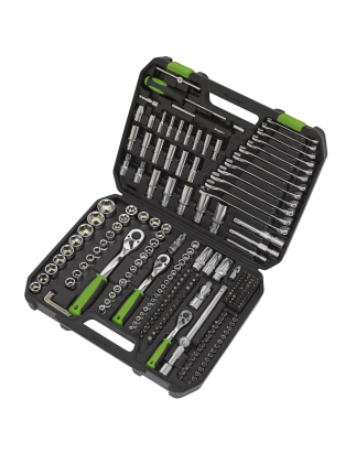 Socket Set 219pc 1/4", 3/8" & 1/2"Sq Drive WallDrive® Metric