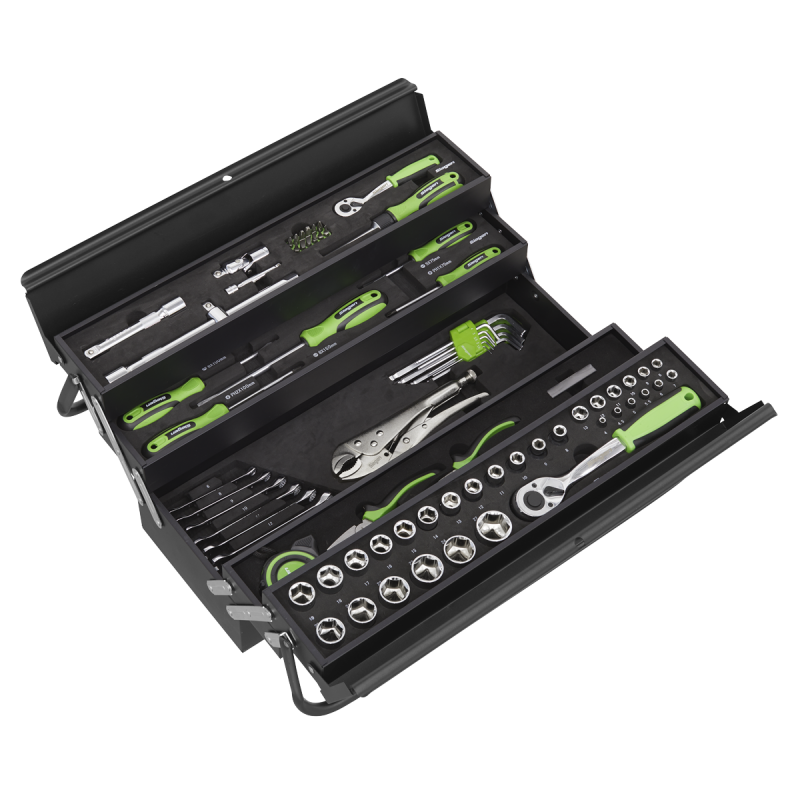 Cantilever Toolbox with 86pc Tool Kit