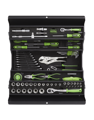 Cantilever Toolbox with 86pc Tool Kit