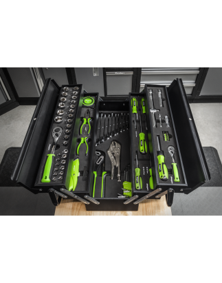 Cantilever Toolbox with 86pc Tool Kit