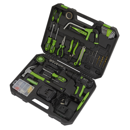 Tool Kit with Cordless Drill 101pc