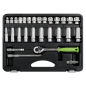 Socket Set 28pc 3/8"Sq Drive 6pt WallDrive® Metric