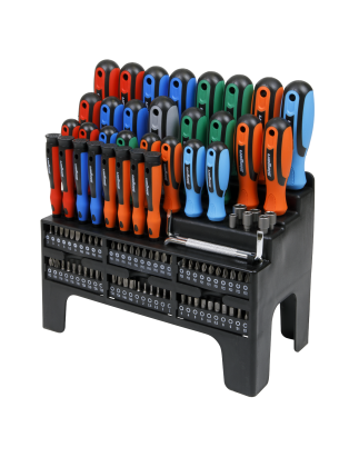 Screwdriver, Bit & Nut Driver Set 100pc