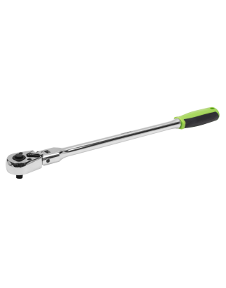 Ratchet Wrench 1/4"Sq Drive Long Flexi-Head Flip Reverse